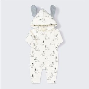Monica & Andy bunny romper
